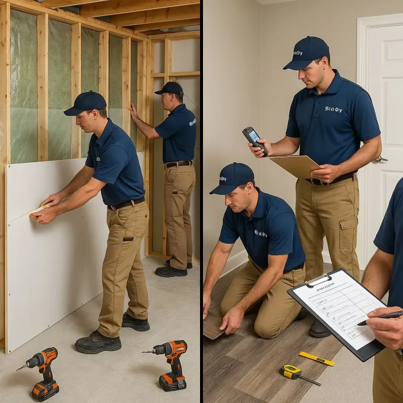 Repairs and Reconstruction process in Martinsville, VA